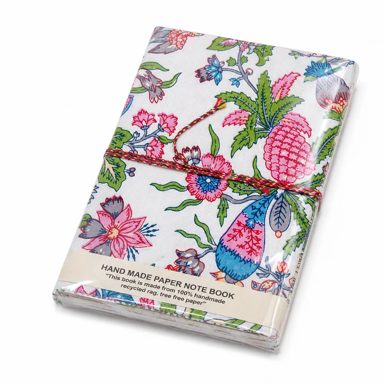 Handmade Block-Print Covered Notebook
