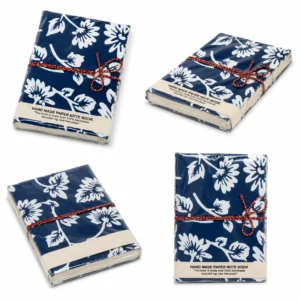 Block-Print Cover Notebook