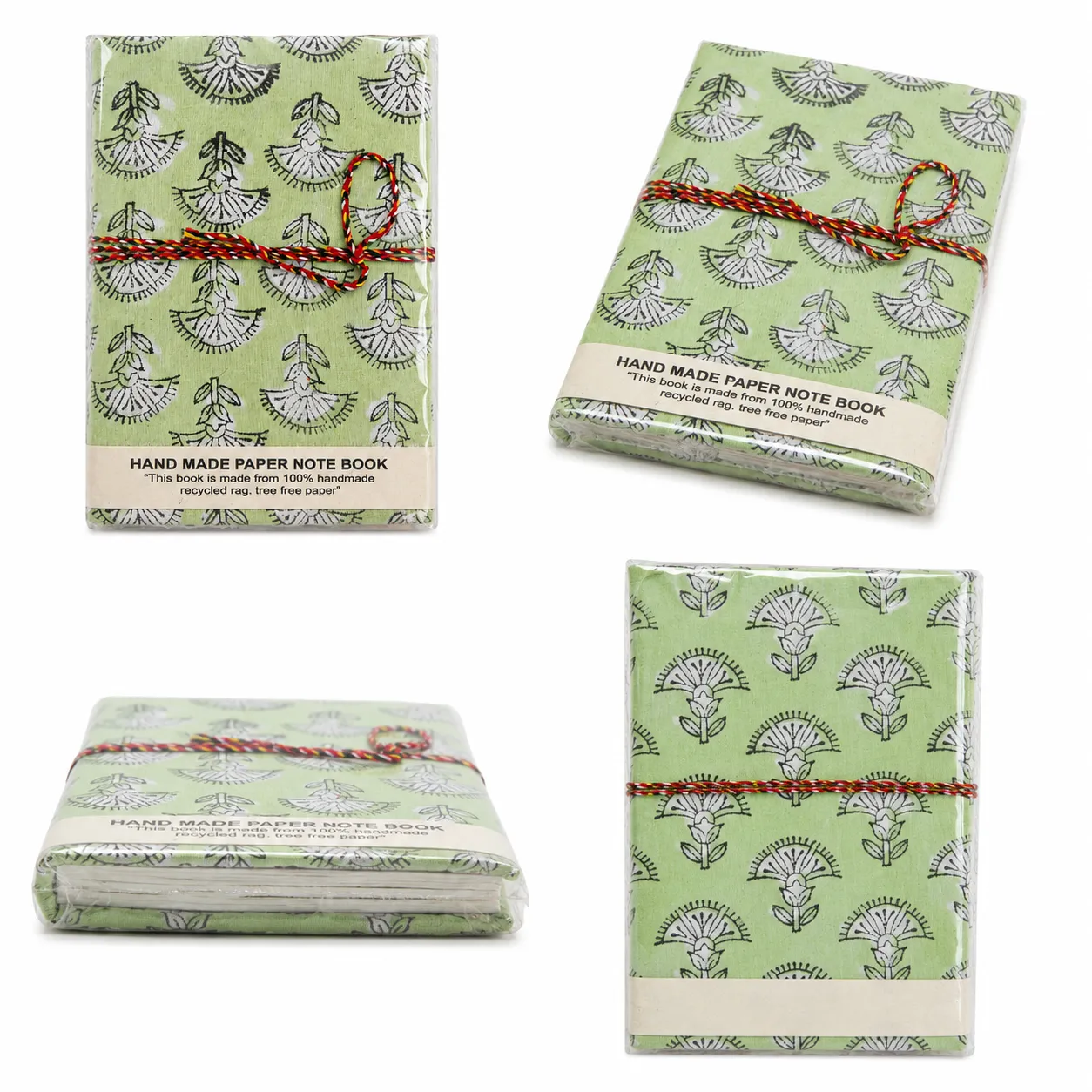 Handmade Block-Print Covered Notebook