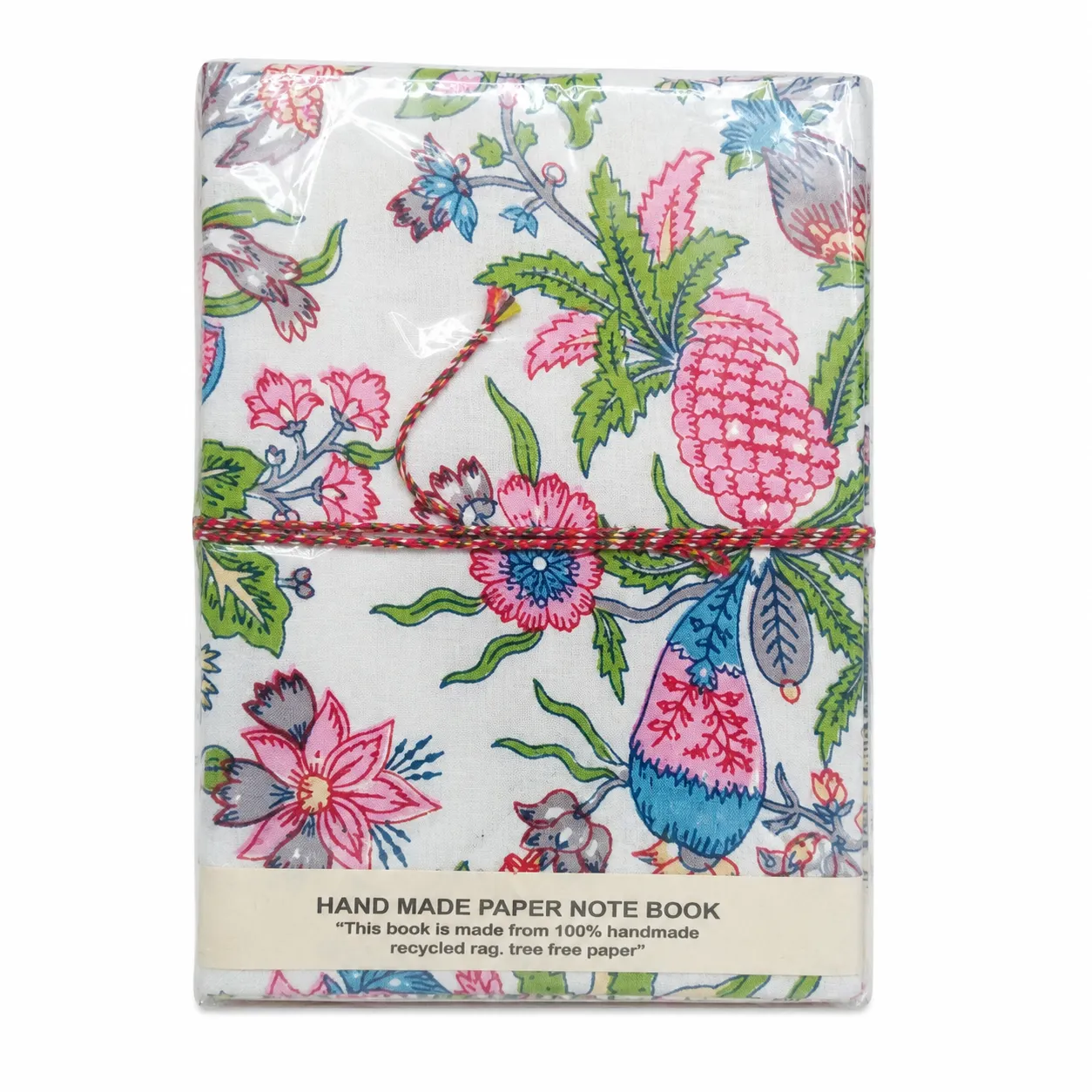 Handmade Block-Print Covered Notebook