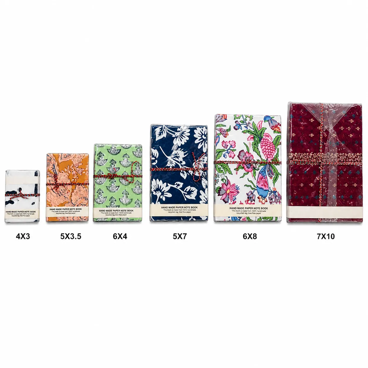 Handmade Block-Print Covered Notebook