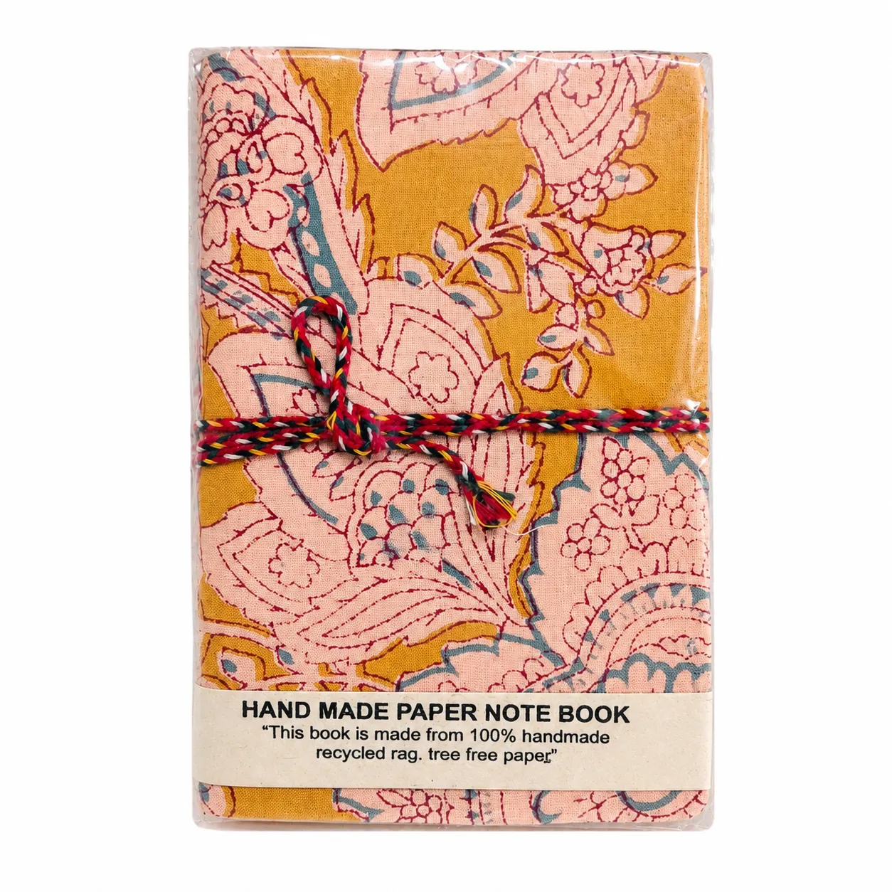 Handmade Block-Print Covered Notebook