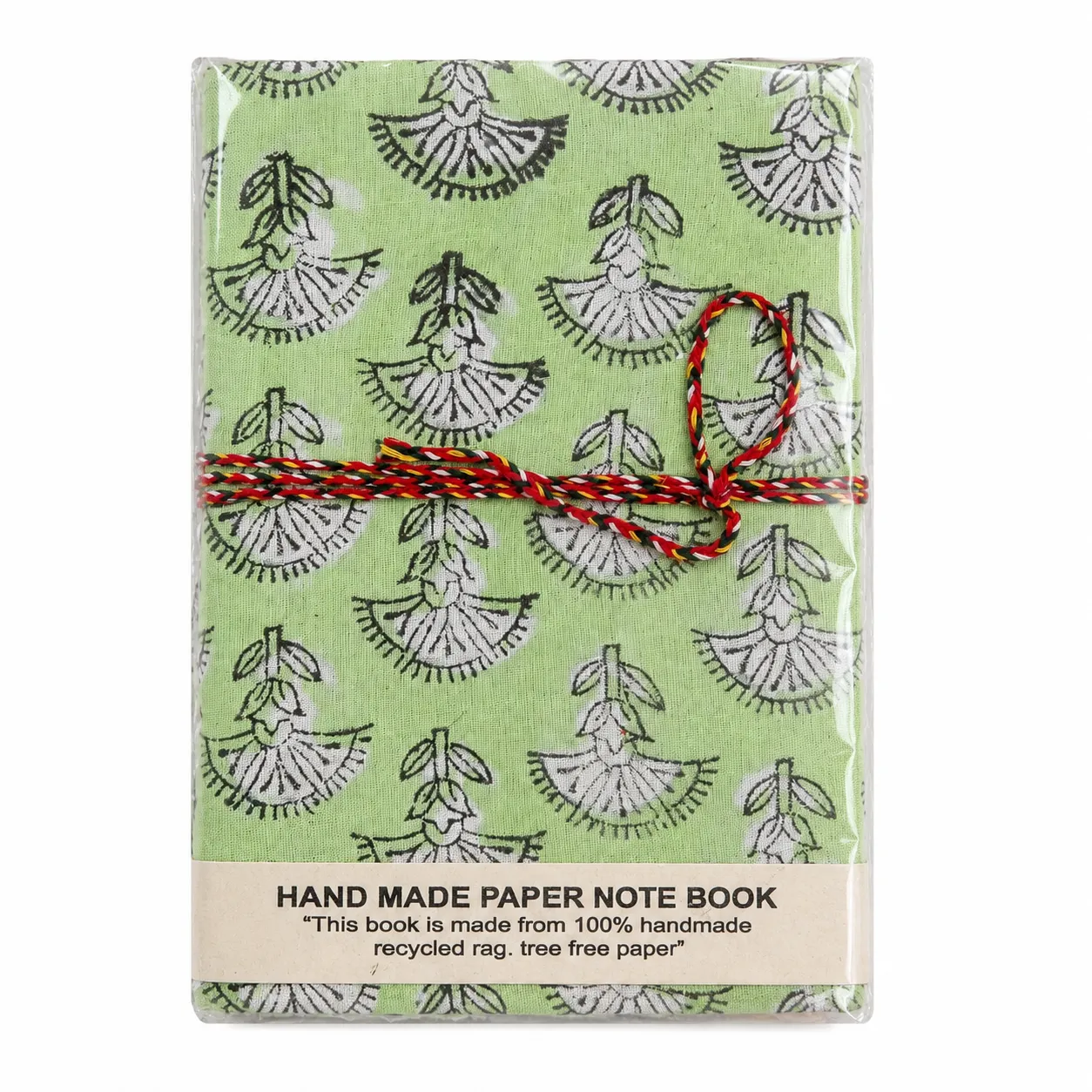 Handmade Block-Print Covered Notebook