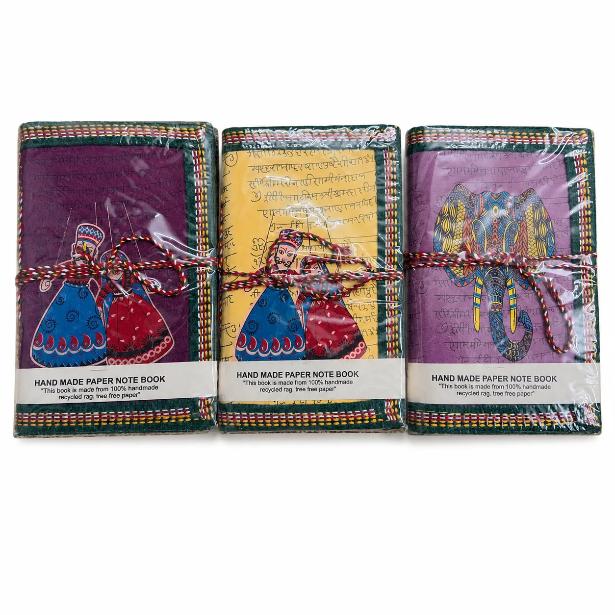 Handmade Mantra Pattern Diary