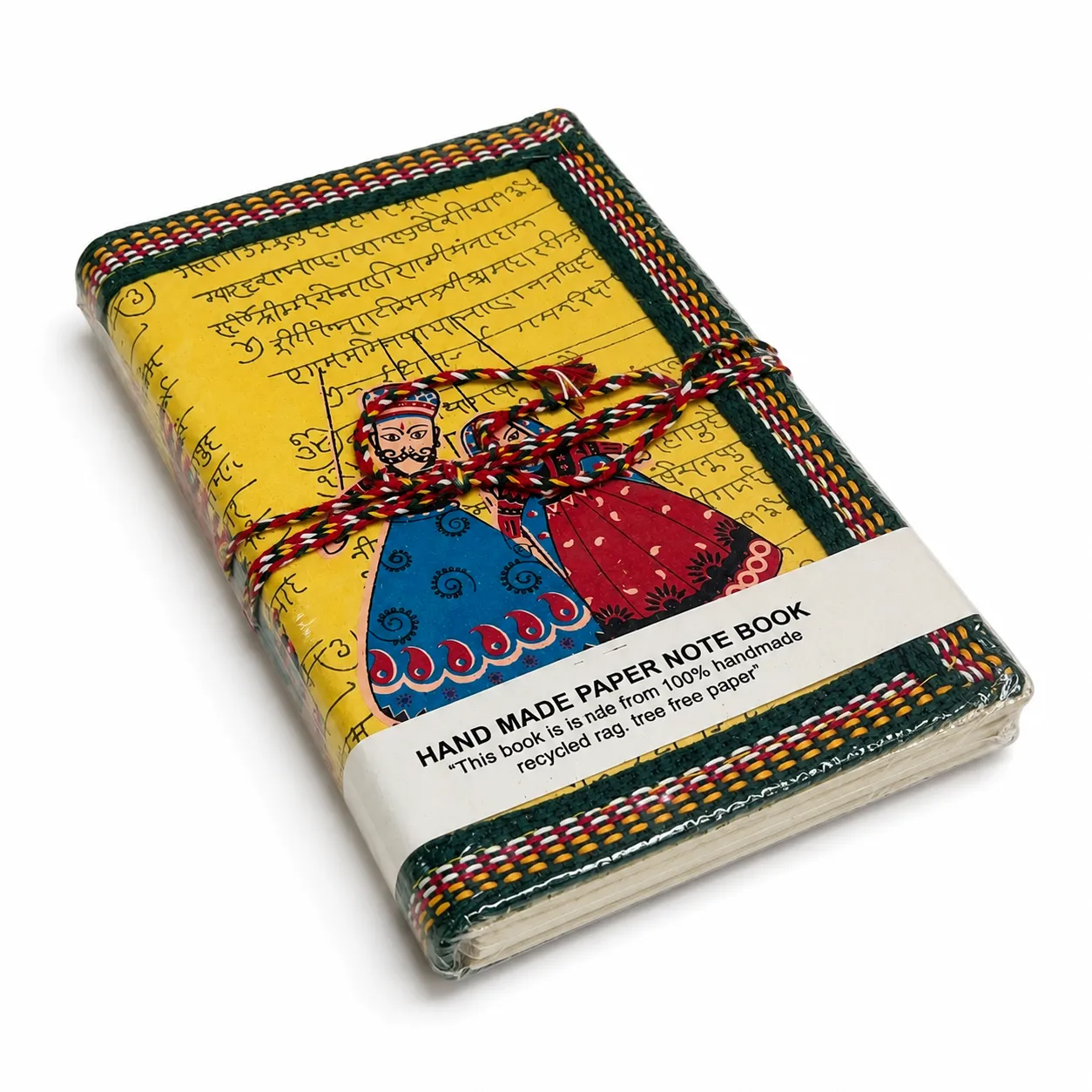 Handmade Mantra Pattern Diary