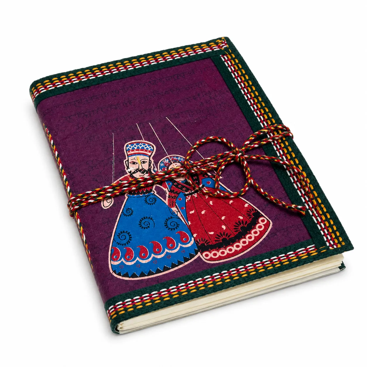 Handmade Mantra Pattern Diary