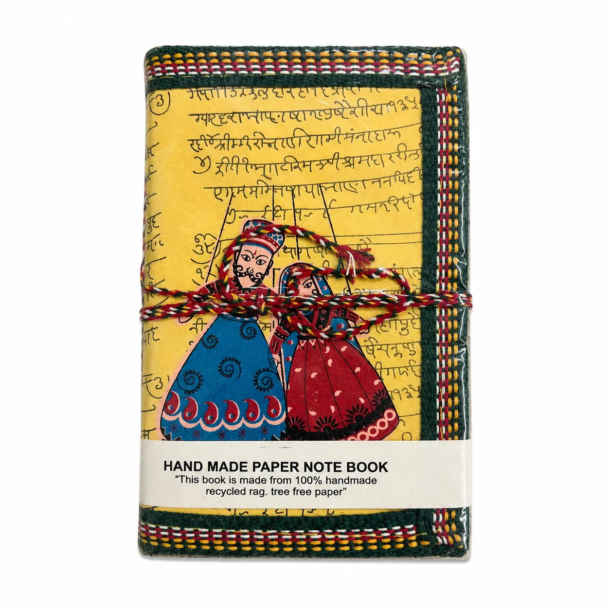 Handmade Mantra Pattern Diary