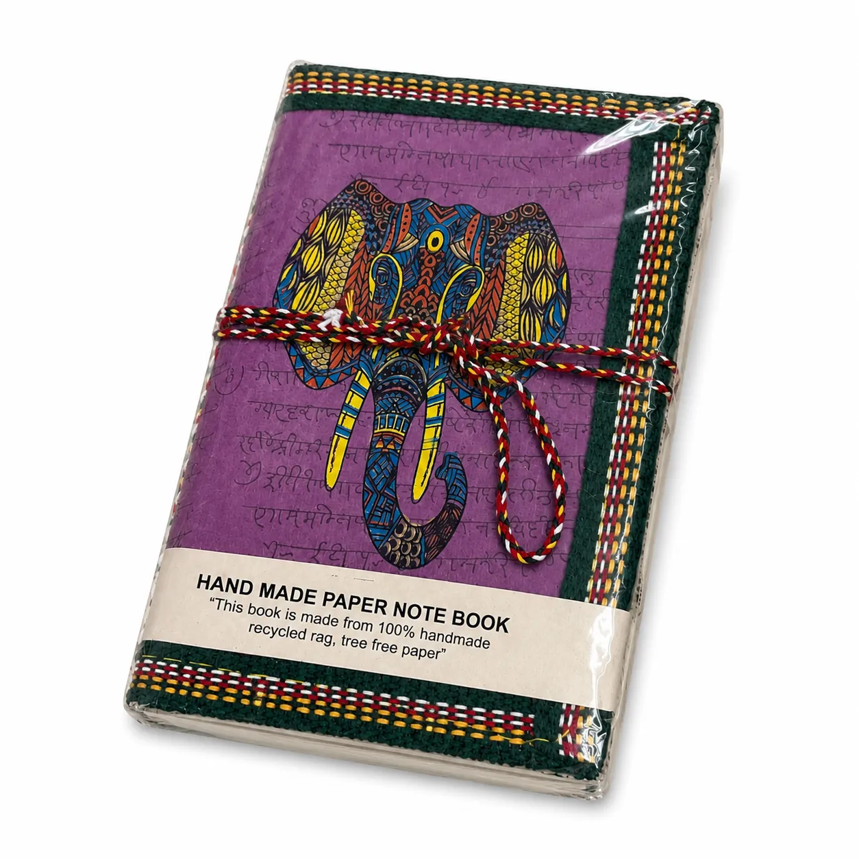 Handmade Mantra Pattern Diary