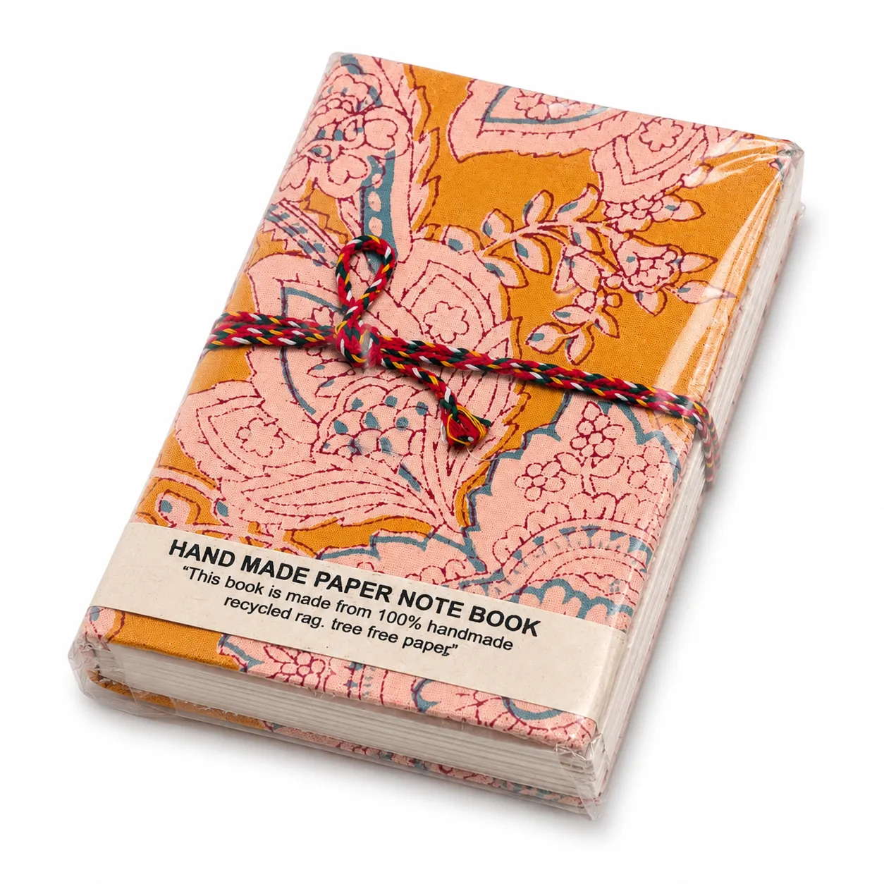 Handmade Block-Print Covered Notebook