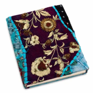 Khambadiya Old Saree Patchwork Diary